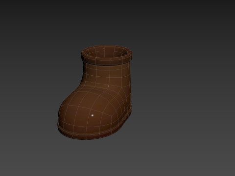 Prop244 Cartoon Boot 3D-Modell