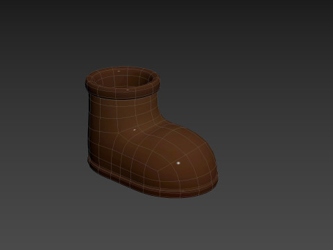 Prop244 Cartoon Boot 3D-Modell