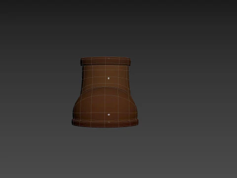 Prop244 Cartoon Boot 3D Model