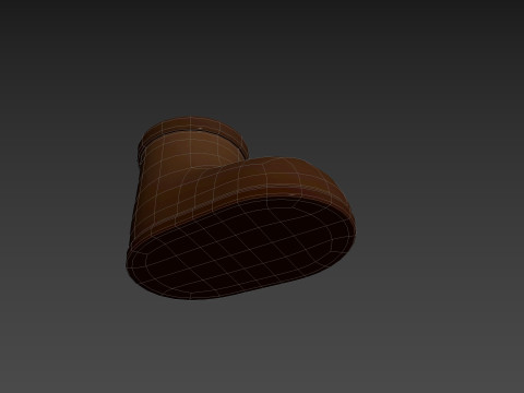 Prop244 Cartoon Boot 3D-Modell