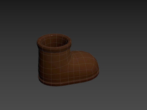 Prop244 Cartoon Boot 3D-Modell