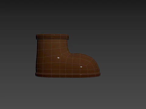 Prop244 Cartoon Boot 3D Model