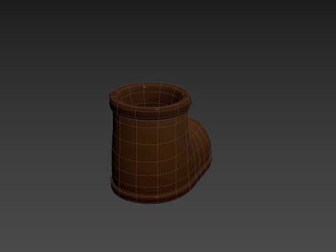 Prop244 Cartoon Boot 3D-Modell