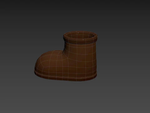 Prop244 Cartoon Boot 3D Model