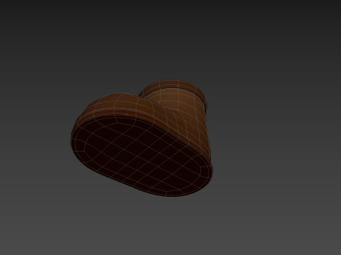 Prop244 Cartoon Boot 3D-Modell