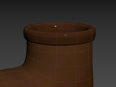 Prop244 Cartoon Boot 3D-Modell