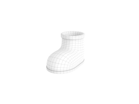 Prop244 Cartoon Boot 3D-Modell