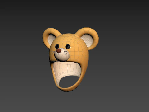 Pack006 Cartoon Hat Pack 2 3D Model