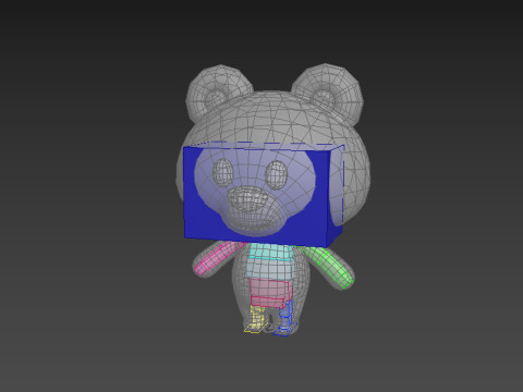 Pack007 Rigged Cartoon Animal Pack 1 3D Model