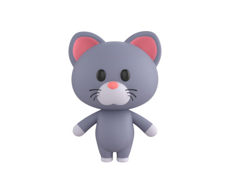 Pack007 Rigged Cartoon Animal Pack 1 3D Model