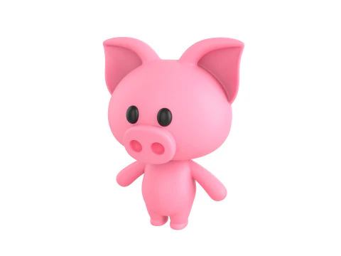Pack007 Rigged Cartoon Animal Pack 1 3D Model