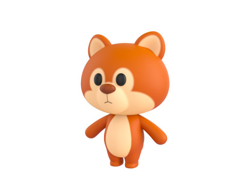 Pack007 Rigged Cartoon Animal Pack 1 3D Model