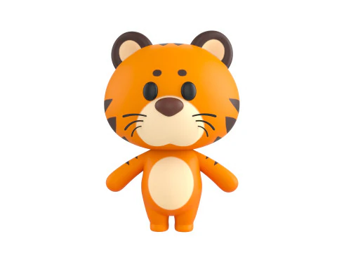 Pack007 Rigged Cartoon Animal Pack 1 3D Model