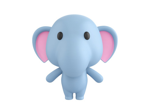 Pack007 Rigged Cartoon Animal Pack 1 3D Model