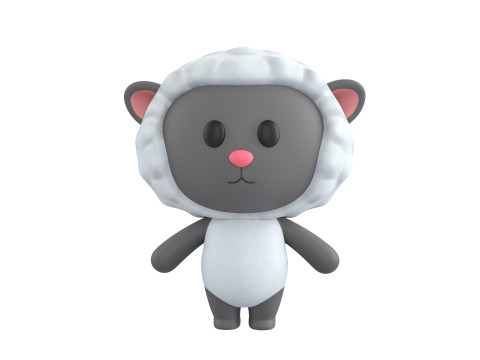 Pack007 Rigged Cartoon Animal Pack 1 3D Model