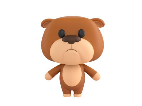 Pack007 Rigged Cartoon Animal Pack 1 3D Model