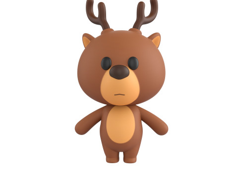 Pack007 Rigged Cartoon Animal Pack 1 3D Model
