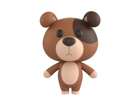Pack007 Rigged Cartoon Animal Pack 1 3D Model