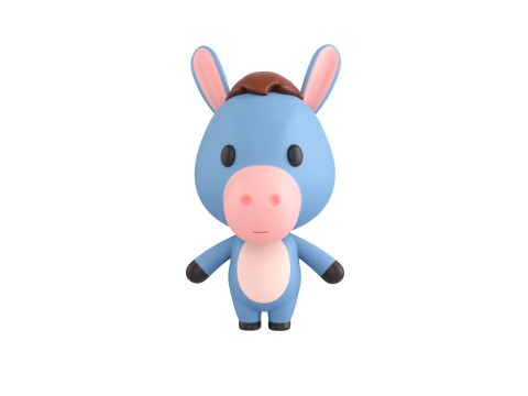 Pack007 Rigged Cartoon Animal Pack 1 3D Model