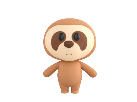 Pack007 Rigged Cartoon Animal Pack 1 3D Model
