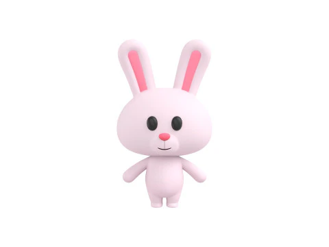Pack008 Cartoon Animal Pack 1 3D Model