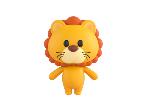 Pack008 Cartoon Animal Pack 1 3D Model
