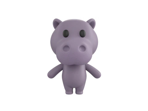 Pack008 Cartoon Animal Pack 1 3D Model