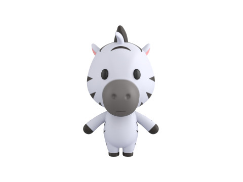 Pack008 Cartoon Animal Pack 1 3D मॉडल