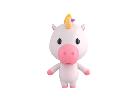 Pack008 Cartoon Animal Pack 1 3D Model
