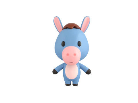 Pack008 Cartoon Animal Pack 1 3D Model