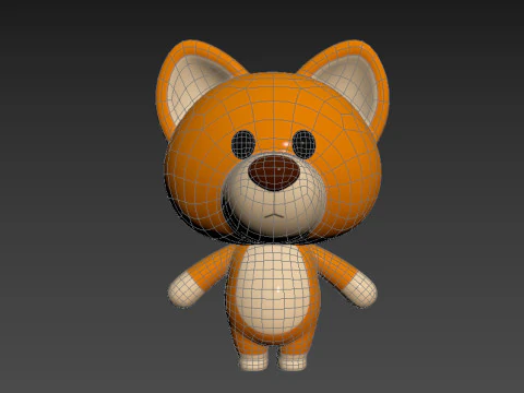 Pack008 Cartoon Animal Pack 1 3D Model