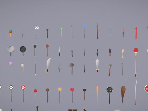 Pack009 Melee Weapons And Tools Pack 1 Model 3D