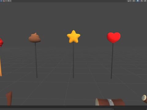 Pack009 Melee Weapons And Tools Pack 1 3D Model