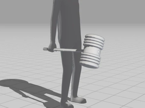 Pack009 Melee Weapons And Tools Pack 1 3D Model