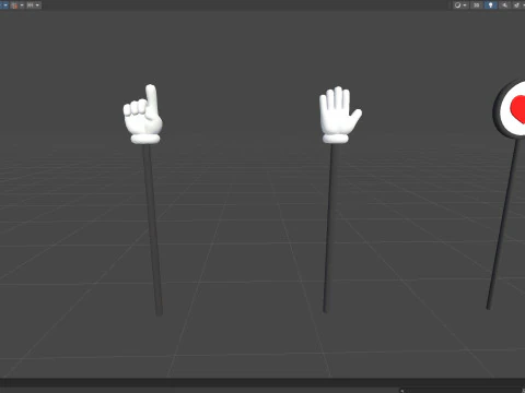 Pack009 Melee Weapons And Tools Pack 1 3D Model