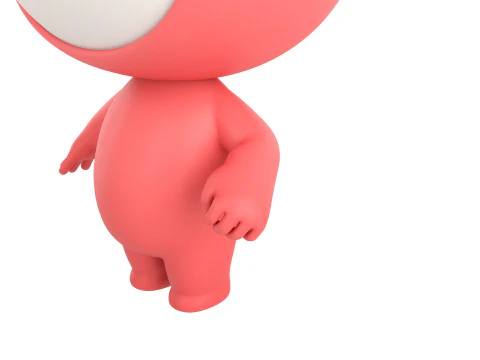 Character247 Rigged Mascot 3D Model
