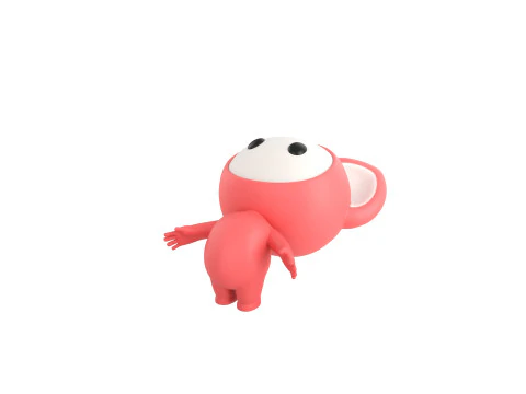 Character247 Rigged Mascot 3D Model