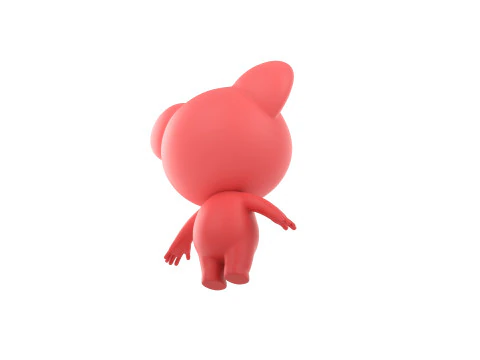 Character247 Rigged Mascot 3D Model