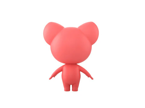 Character247 Rigged Mascot 3D Model