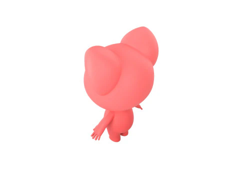 Character247 Rigged Mascot 3D Model