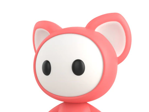 Character247 Rigged Mascot 3D Model