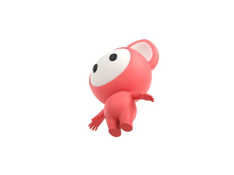 Character247 Rigged Mascot 3D Model