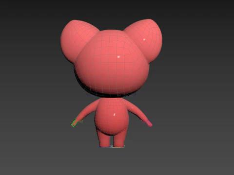 Character247 Rigged Mascot 3D Model