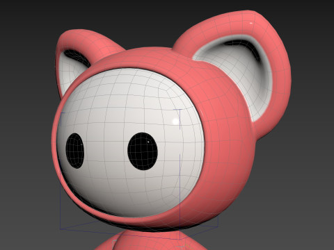 Character247 Rigged Mascot 3D 模型