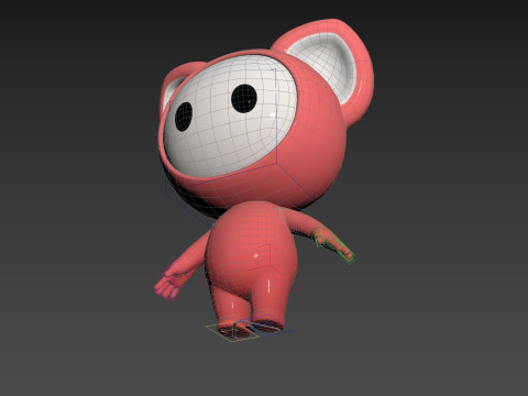 Character247 Rigged Mascot 3D 模型