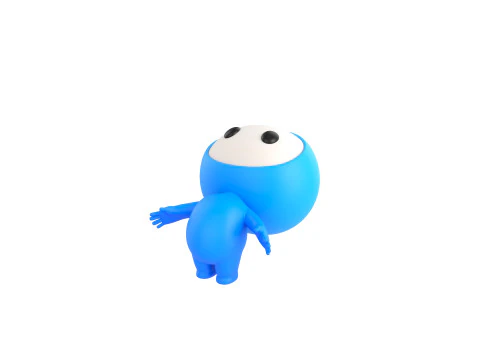 Character248 Rigged Mascot 3D Model
