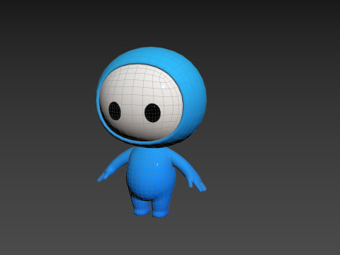 Character248 Rigged Mascot 3D मॉडल