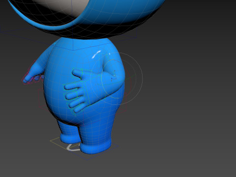 Character248 Rigged Mascot 3D मॉडल