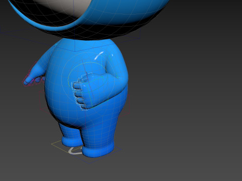 Character248 Rigged Mascot 3D मॉडल