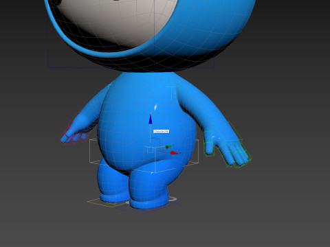 Character248 Rigged Mascot 3D मॉडल